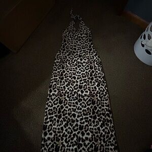 No Boundaries Gray Animal Print Top